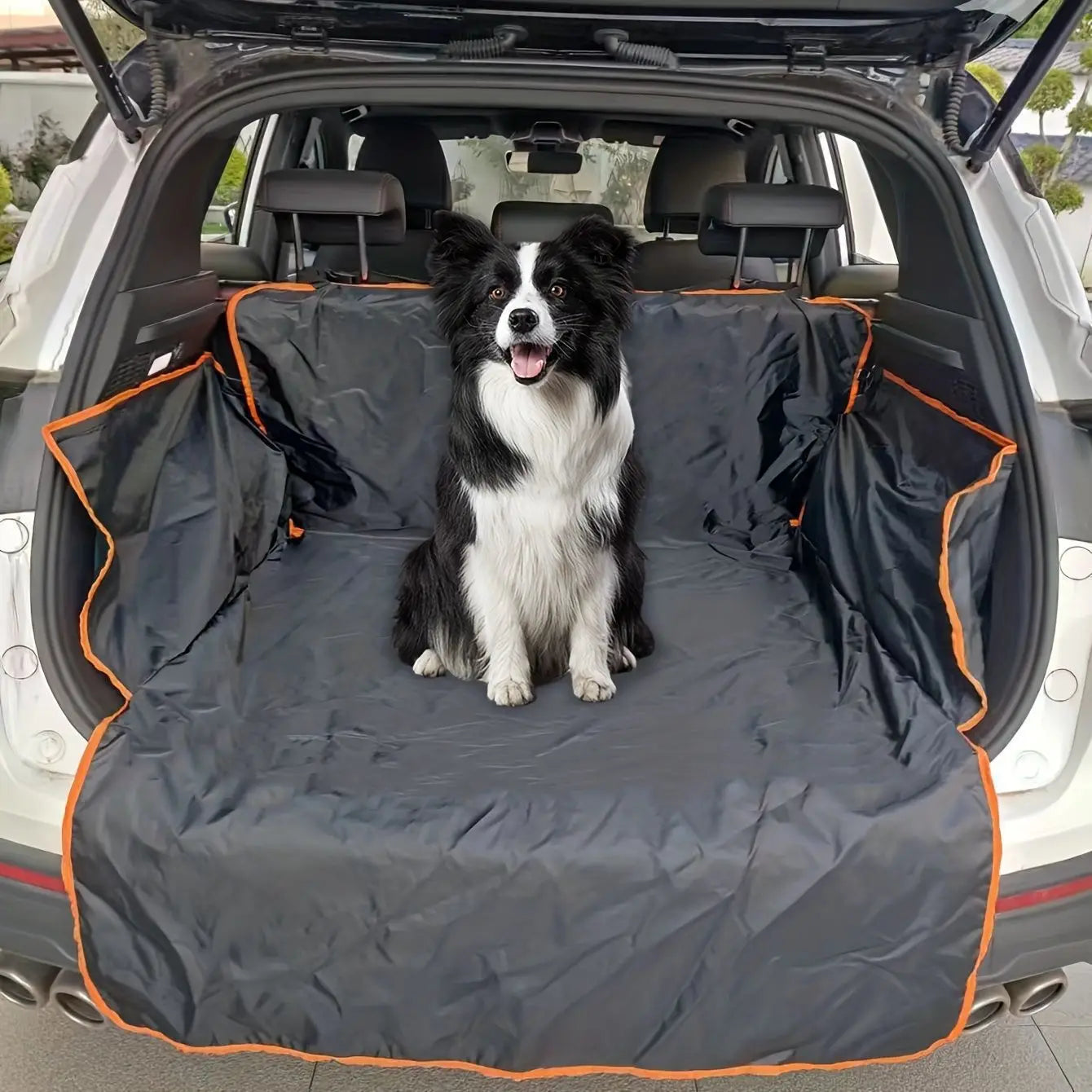 Pet Trunk Mat for Large and Medium Sized Dogs Car Tailgate Mat anti Stain Pet Seat Cushion