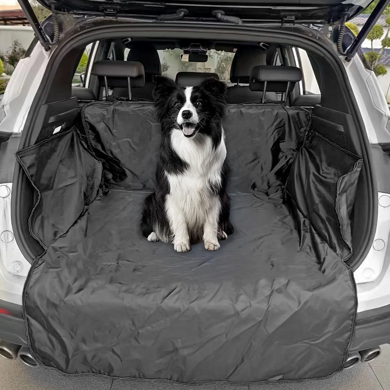 Pet Trunk Mat for Large and Medium Sized Dogs Car Tailgate Mat anti Stain Pet Seat Cushion